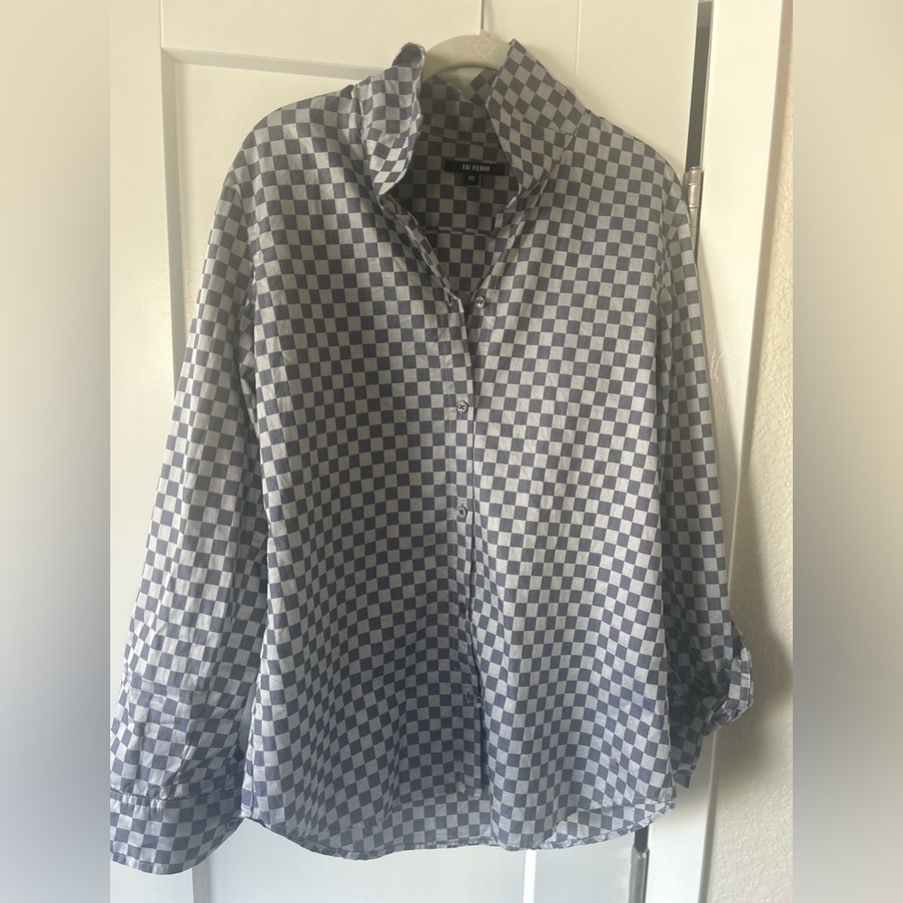 kal rieman button down blouse